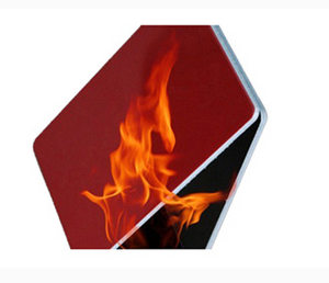 Fire rated wall panels/heat resistant panels/fire rated panels with B2 grade PE material