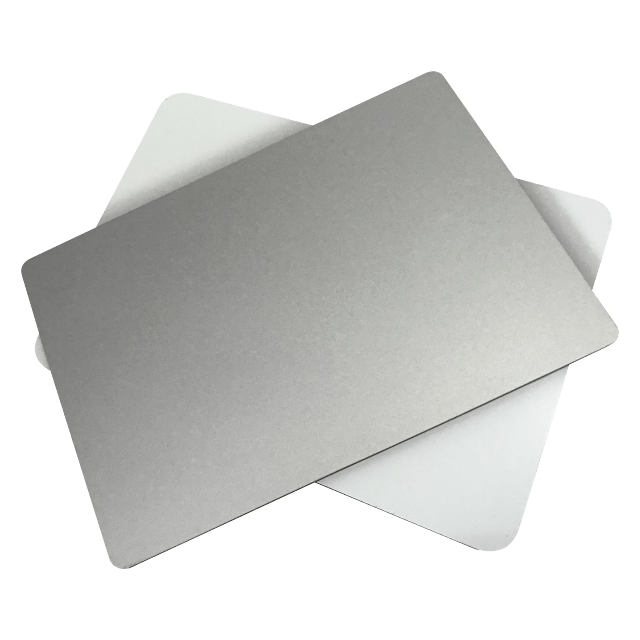 Brush ACP Sheet/material acm/alu composite with silver brushed color